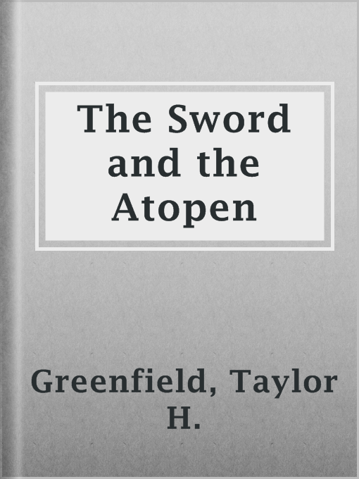 Cover image for The Sword and the Atopen